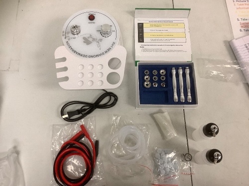 Diamond Microdermabrasion Kit, Powers Up, E-Commerce Return - Lot 751