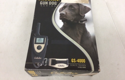 Gun Dog Series Remote Trainer, Powers Up, E-Commerce Return - Lot 752