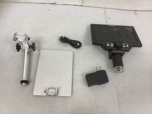 Portable LCD Digital Microscope, Pwers Up, E-Commerce Return - Lot 777