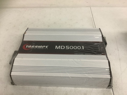 Taramp's MD 5000.1 Channel 5000 WATTS 1OHM RMS Mono Amplifier, Appears New - Lot 831