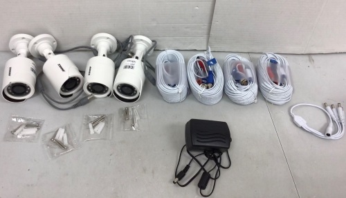 Annke 4 Pack Security Cameras, Powers Up, E-Commerce Return - Lot 844
