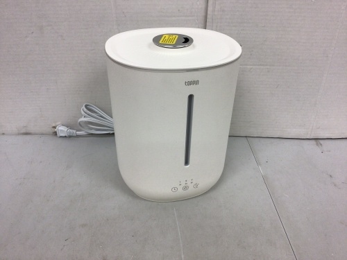 Toppin Top Fill Humidifier, Powers Up, E-Commerce Return - Lot 887