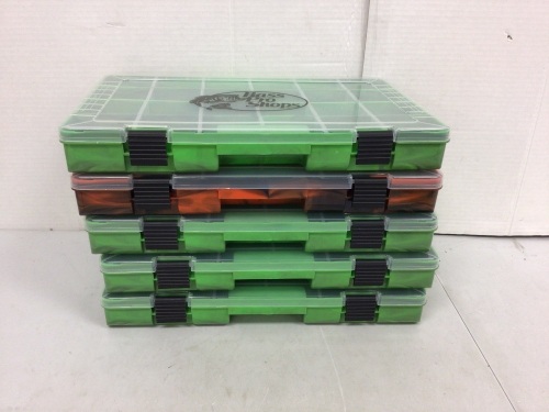 Lot of (5) Tackle Boxes, E-Commerce Return - Lot 893