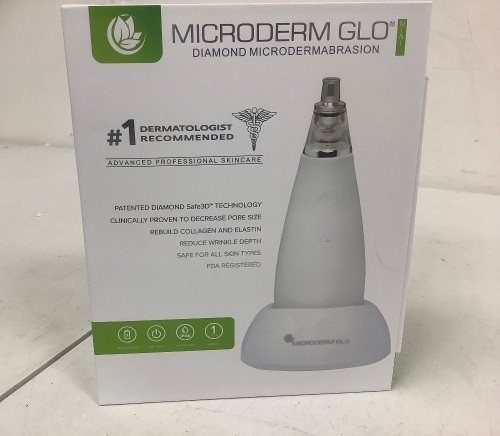 Microdermabrasion Glo Tool, Powers Up, E-Commerce Return - Lot 974
