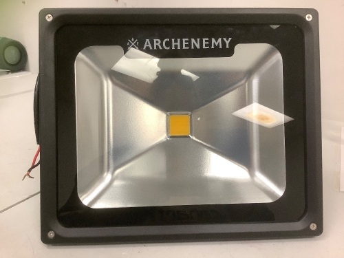 Archenemy 50W LED Flood Light, Untested, E-Commerce Return - Lot 994