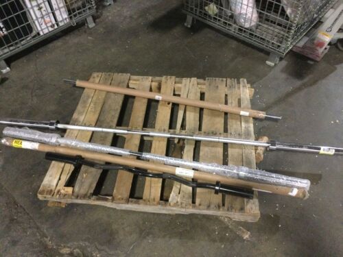 Lot of (5) Weight Lifting Bars  - Lot 98