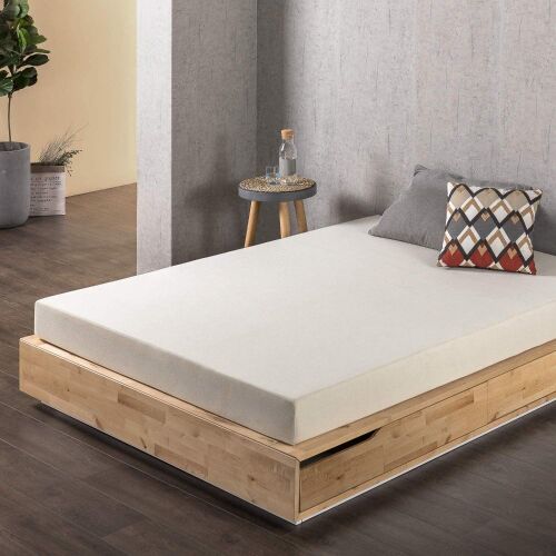 Best Price Mattress 6 Inch Memory Foam Mattress, Calming Green Tea Infusion, Full - Lot 121