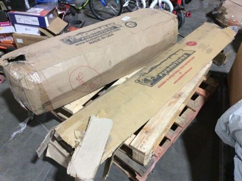 Kodiak Furniture Futon Mattress & Frame - Mattress is New, Frame is for Parts  - Lot 123