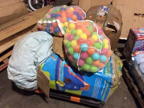 Lot of E-Commerce Return Inflatables & Ball Pit Balls  - Lot 125