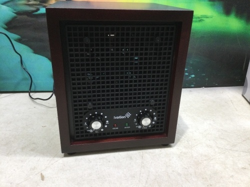 Ivation Ozone Generator Purifies up to 3,500Sq/Ft - Cherry Wood  - Lot 180