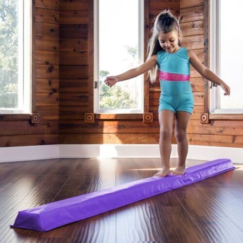 9ft Full Size Folding Floor Balance Beam for Gymnastics and Tumbling - Lot 257