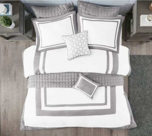Madison Park 8 Piece Comforter & Coverlet Set, Full/Queen - Lot 273