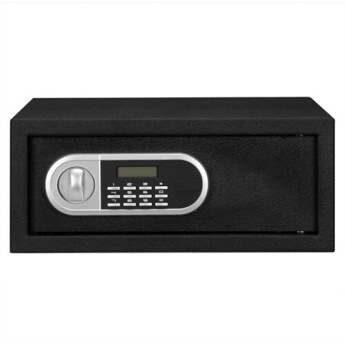 17" Digital Steel Plate Black Safe Box - Lot 282