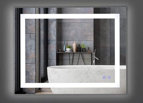Bonnlo LED Illuminated Bathroom Mirror  - Lot 301