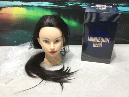 Mannequin Head Hair Styling Makeup Practice Head  - Lot 324