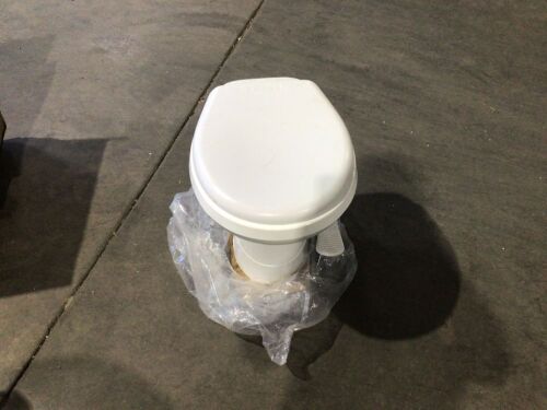Foot Pedal Gravity Flush RV Toilet - Lot 350