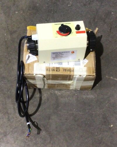 Electric Water Heater 3kw 220v Swimming Pool Spa Hot Tub Heater Thermostat - Lot 544