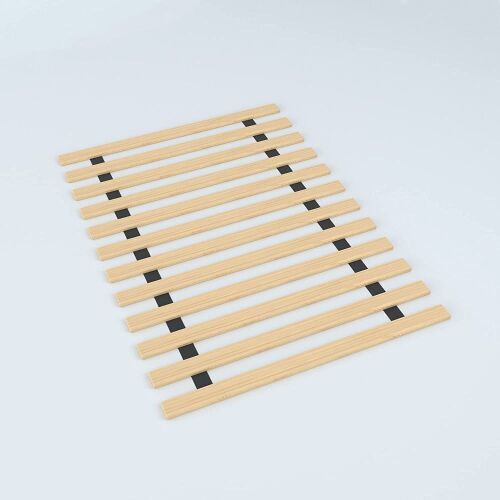 Continental Sleep 0.75-Inch Standard Mattress Support Wooden Bunkie Board/Slats, Queen, Beige - Lot 557