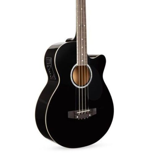 Acoustic Electric Bass Guitar w/ Equalizer, Truss Rod - Lot 589