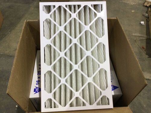 Pack of 5 Nordic Pure Air Filters 16 x 25 x 4  - Lot 634