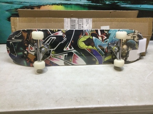 Caroma 31" Complete Maple Skateboard for Beginners - Lot 658