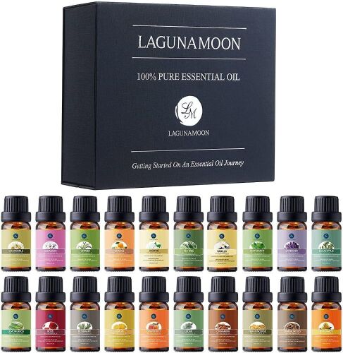 Lagunamoon Premium Essential Oils Set, 20 Pcs  - Lot 755