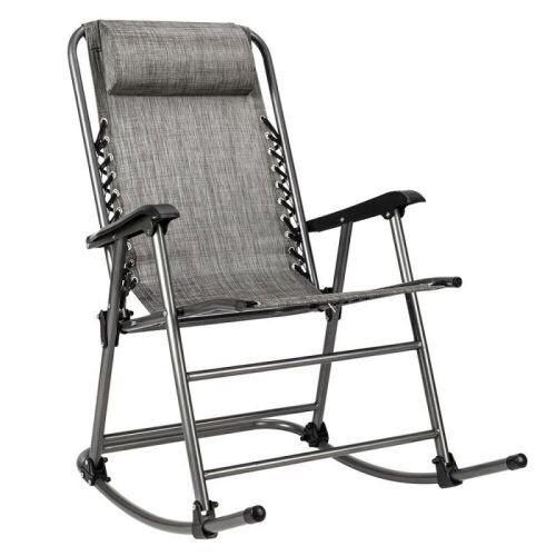 Patio Zero Gravity Rocking Chair w/ Pillow - Lot 774