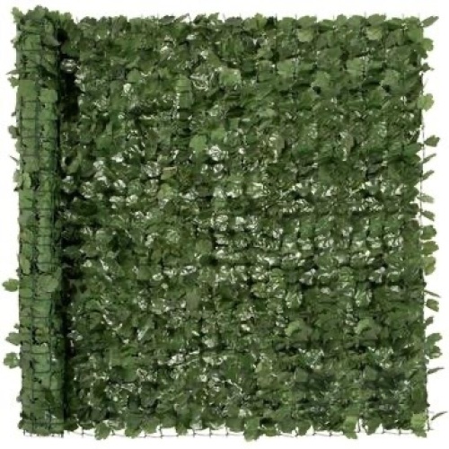 Outdoor Faux Ivy Privacy Screen Fence 96" x 72"  - Lot 801