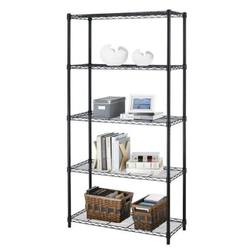 Adjustable 5-Tier Wire Rack Shelf  - Lot 879