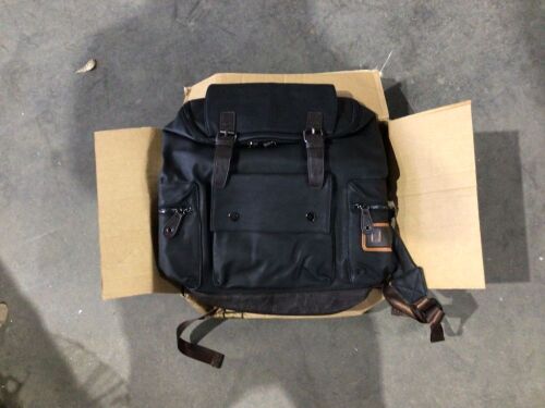 Vintage PU Leather Backpack  - Lot 890