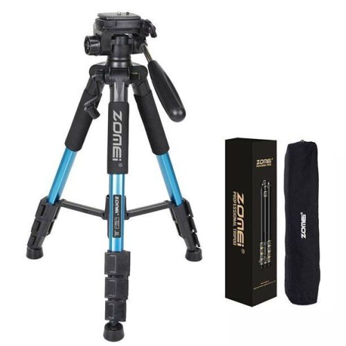 ZOMEI 55" Professional Aluminum Alloy Camera Tripod for DSLR  - Lot 929