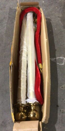 Stanchion Posts and Red Rope - No Bases  - Lot 1081