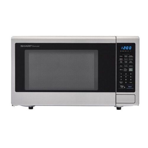 Sharp 1.8 Cu Ft Stainless Steel Microwave Oven - Refurbished - Lot 1161