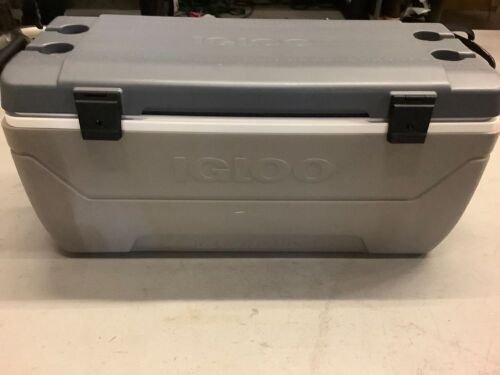 Igloo MaxCold 152-Qt. Cooler - Ash Gray/Carbonite, Appears New - Lot 91