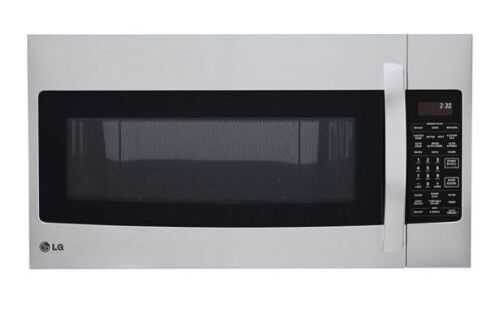 LG - 1.7 Cu. Ft. Over-the-Range Convection Microwave - Stainless steel, Appears New - Lot 98