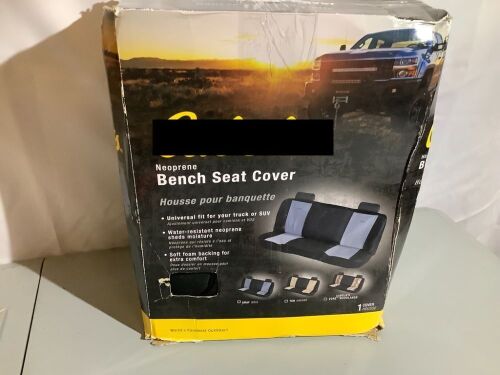 Neoprene Bench Seat Cover, Universal Fit, Ecommerce Return - Lot 138