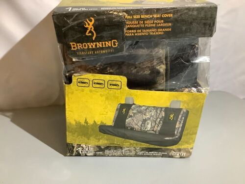 Browning Full Size Bench Seat Cover, Ecommerce Return - Lot 142