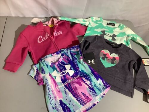 Lot of (4) Infant Clothes, 3/6 Months, Appears New - Lot 166