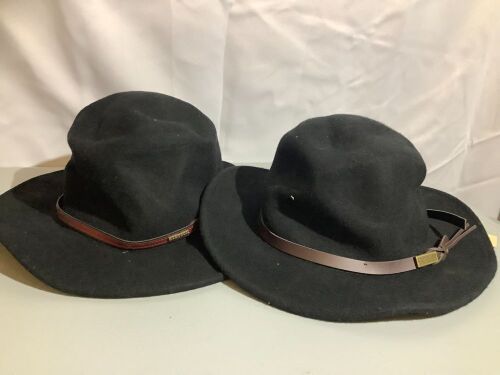 Lot of (2) Hats, Stetson Large, Red Head XLarge, Ecommerce Return, Broken Strap - Lot 178