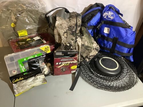 Lot of (10) Misc. Fishing Lures and Supplies, Ecommerce Return - Lot 210