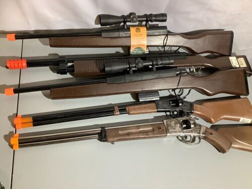 Lot of (5) Toy Guns, Ecommerce Return - Lot 219