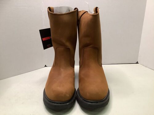 Wolverine Wellington Plain-Toe Work Boots for Men, 11, Appears New - Lot 243