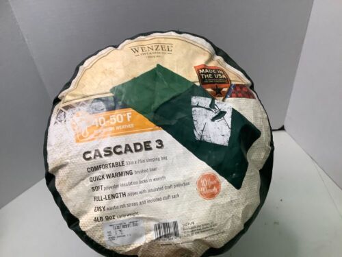 Cascade 3 Sleeping Bag, Appears New - Lot 244