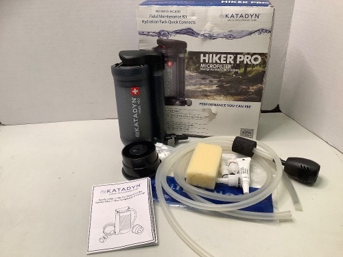 Hiker Pro Microfilter Water Filtration System, Appears New - Lot 264