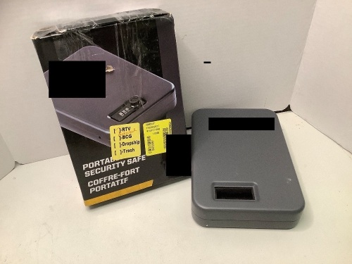 Portable Security Safe, Ecommerce Return  - Lot 267
