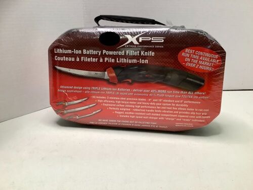 XPS Lithium Ion Battery Powered Fillet Knife, Appears New - Lot 330