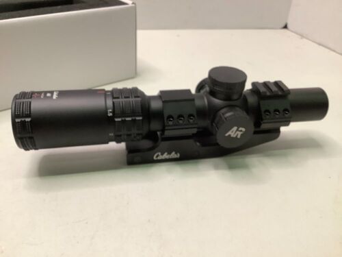 30mm AR Riflescope, Needs Batteries, Appears New - Lot 345