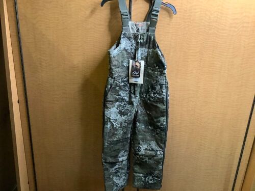 Red Head Silent Hide Youth Bib, Medium, Appears New - Lot 500