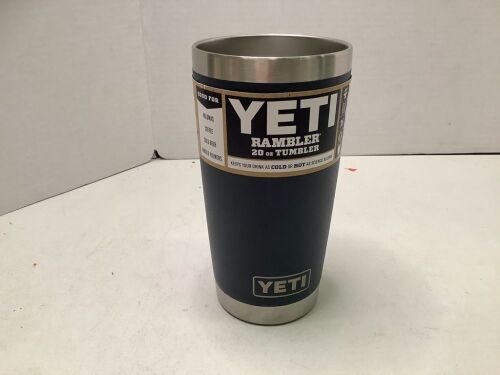 Yeti Rambler 20oz Tumbler, Missing Lid, Ecommerce Return - Lot 527