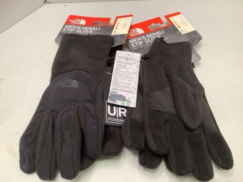 Lot of (2) The North Face Men's Gloves, Large, Appears New - Lot 528